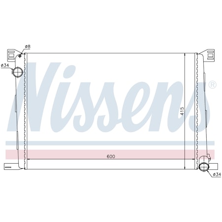 Nissen Radiator, 69706 69706